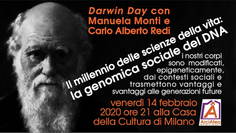 Darwin Day con Manuela Monti e Carlo Alberto Redi